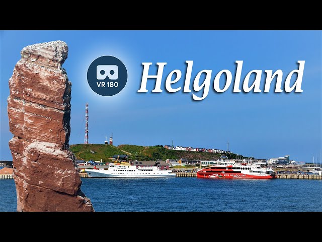 Helgoland - Lange Anna - Nordsee (3D 180 VR)