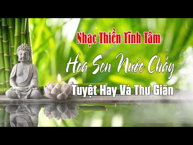 Nhạc Thiền Hoa Sen Nước Chảy Giúp Thanh Lọc Tâm Hồn - Không Quảng Cáo