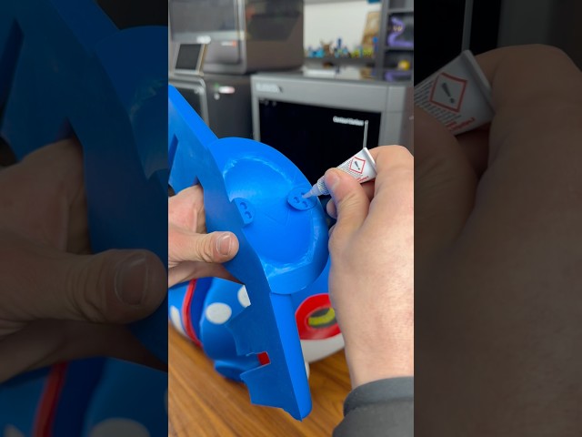 3d printing a giant kyogre part 4!!!!!!!!!!       #pokemon #3dprinting #elegoo