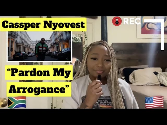 AMERICAN REACTS TO Cassper Nyovest - Pardon My Arrogance ft. K1NG