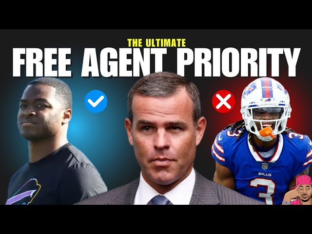 Buffalo Bills MUST Resign this Player!! || Who Should Bills prioritize?