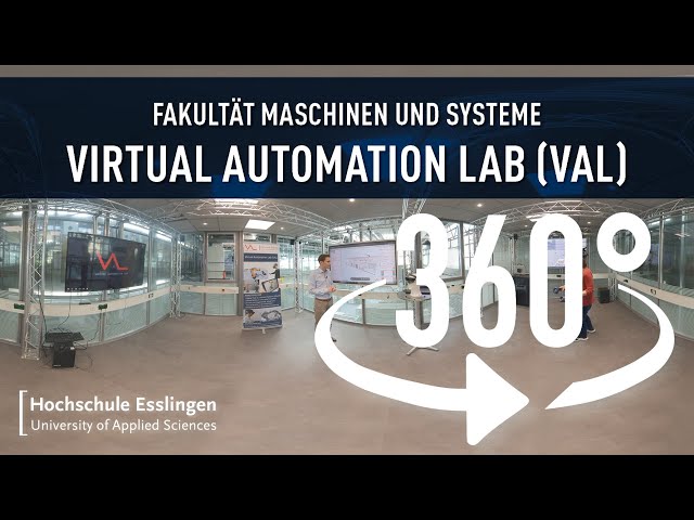 Virtual Automation LAB (VAL) » Fakultät Maschinen und Systeme | 360°-Rundgang