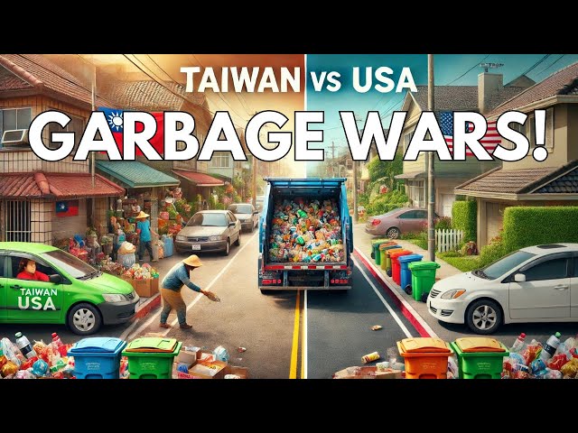 Taiwan vs USA: How Garbage is Collected!