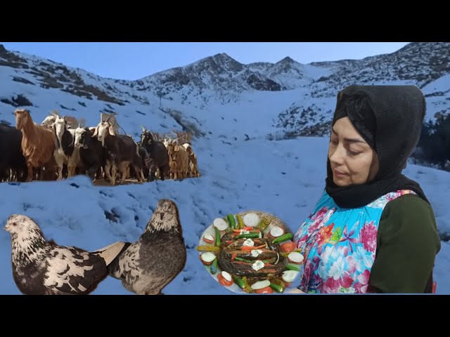 Rural Life in Iran: Amazing Daily LifeTraditional Food by a Country Girl