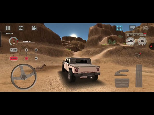 Extreme Car Driving Simulator Gameplay - Thar Offroad Driving Games - Car Game Android Gameplay