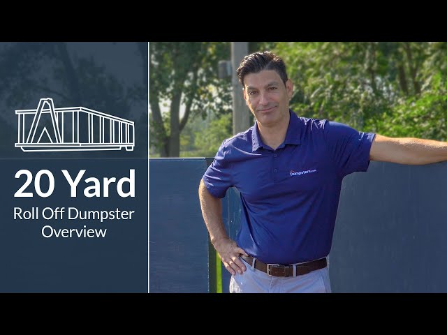 20 Yard Dumpster Rental Overview | Dumpsters.com