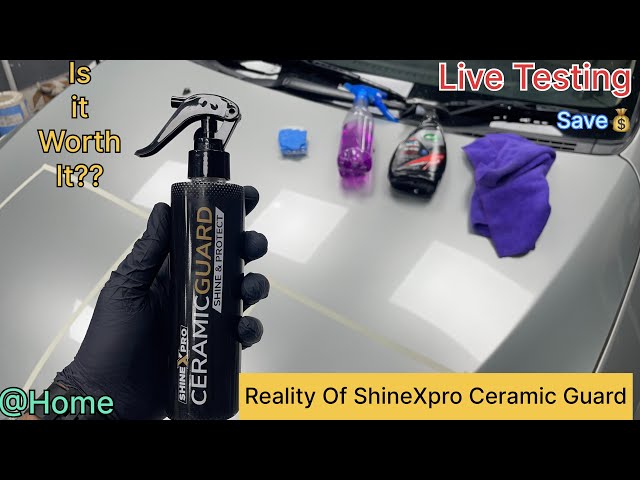 Full Review ShineXPro Ceramic Guard || Ceramic Coating At Home || Graphene Guard || diy || TurtleWax