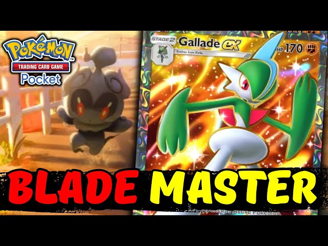 GALLADE EX SLASHES EVERYTHING IN ITS PATH! | Pokemon TCG Pocket