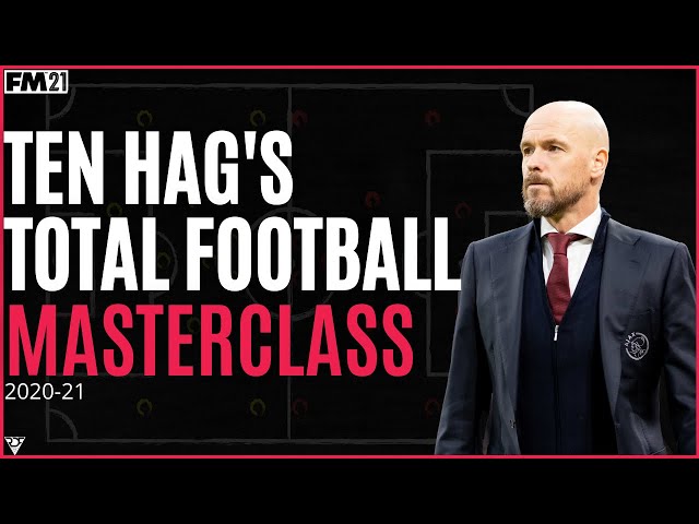 ten Hag Ajax Total Football 4-3-3/4-2-3-1 | 60% Possession and GOALS | Football Manager 2021 Tactics