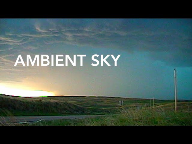 AMBIENT SKY: Supercell at Tryon, Nebraska, May 29, 2000