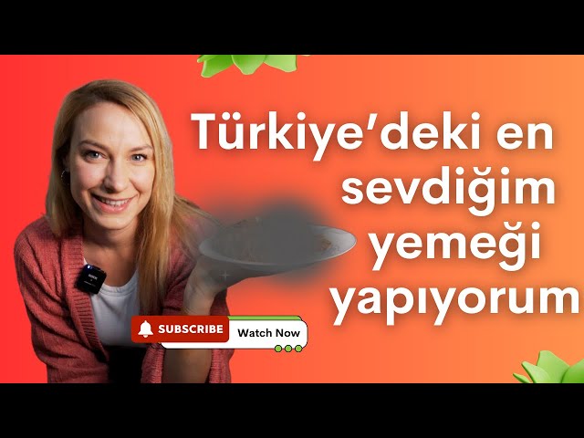 Türkiye'deki sevdiğim yemeği yapıyorum 🥰👩‍🍳