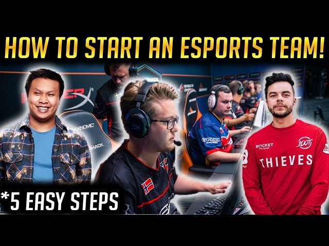 How to Start an Esports Team