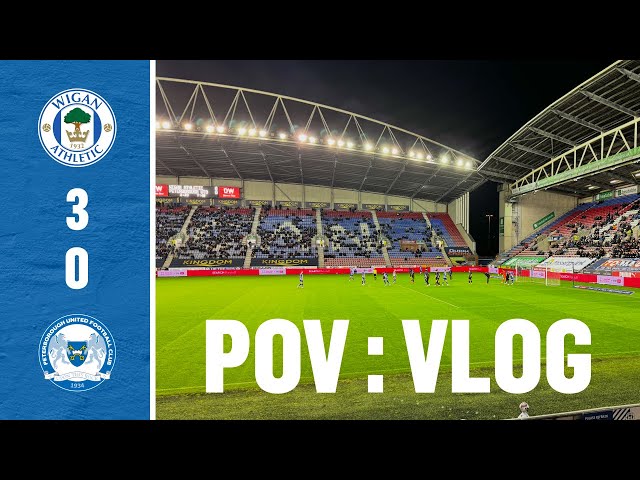 3-0 VICTORY! Wigan Athletic vs Peterborough | Dale Taylor & Callum McManaman