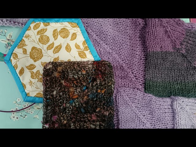 Crafty Tuesdays Episode 20 - A little crochet, a little knitting, a little hand sewing...