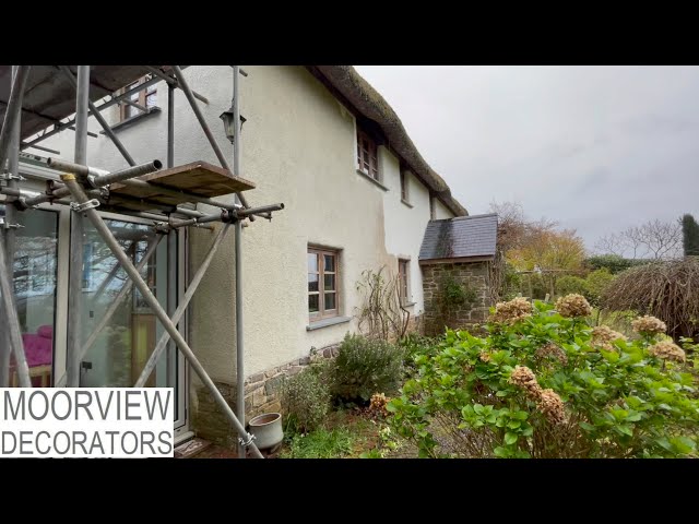 External Decoration of Mid Devon Cottage