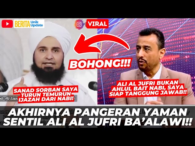 🔥 SHOCKING! Yemeni Prince Confronts Habib Ali Al Jufri Over His Lineage – Challenges DNA Test! 😱