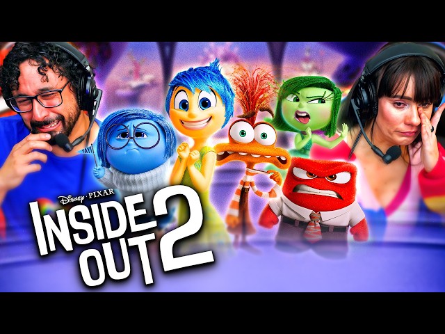 INSIDE OUT 2 (2024) MOVIE REACTION!! First Time Watching! Disney Pixar | Full Movie Review