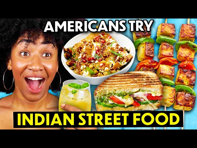 Americans Try Indian Street Food For The First Time | #3