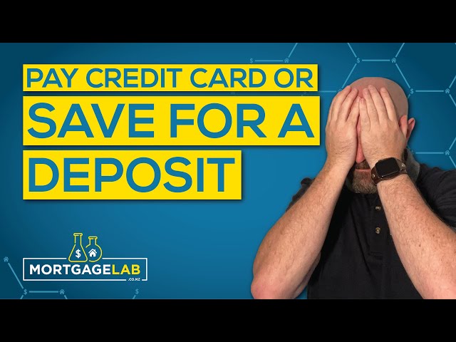 Pay Down Your Credit Card or Save For A Deposit