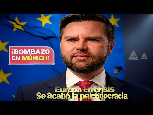 💥 JD Vance sacude Múnich: El futuro de Europa en juego 💥