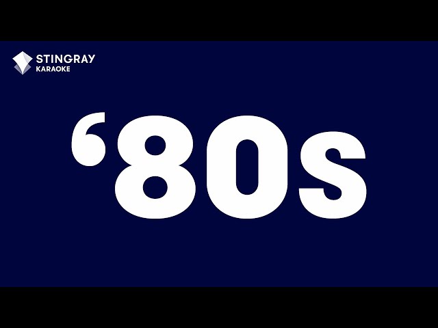 BEST OF '80s MUSIC - 3 HOURS NON STOP - KARAOKE WITH LYRICS