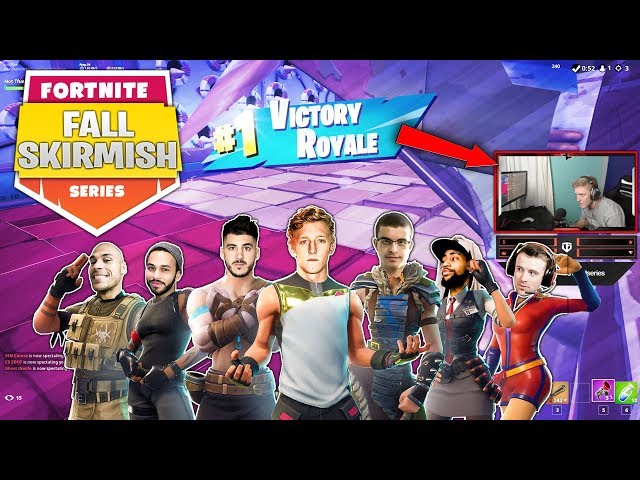 Tfue Second Wins At Fortnite Fall Skirmish Tournament | Week 2 - Game 5