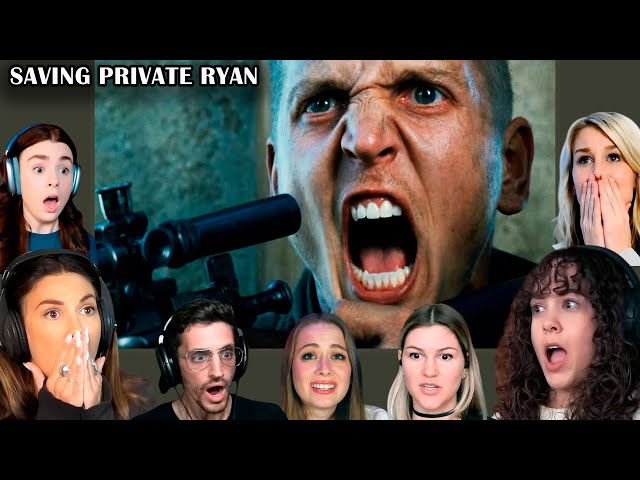 TOP "FINAL BATTLE" Reactions in Saving Private Ryan Movie | Movie Reaction