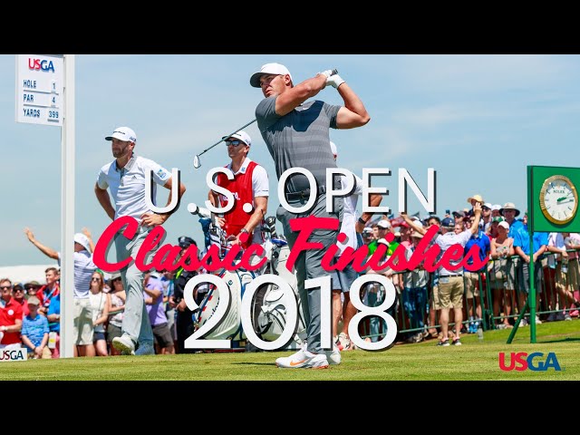 U.S. Open Classic Finishes: 2018 | Brooks Koepka Battles the Pack at Shinnecock Hills