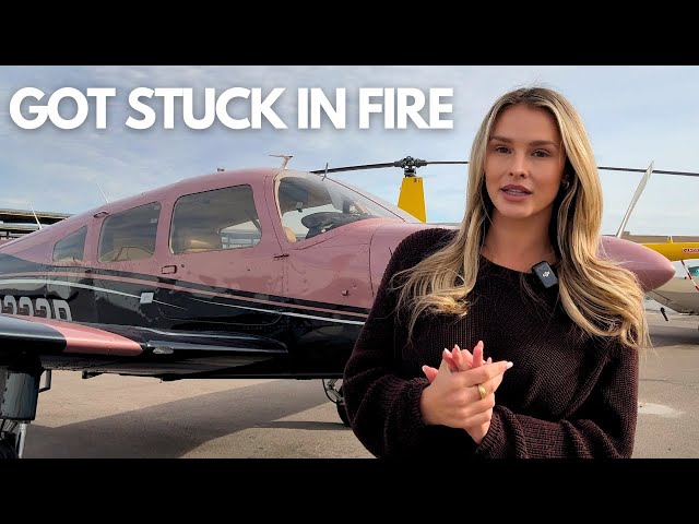 Flying my plane to Malibu and got stuck in a Fire