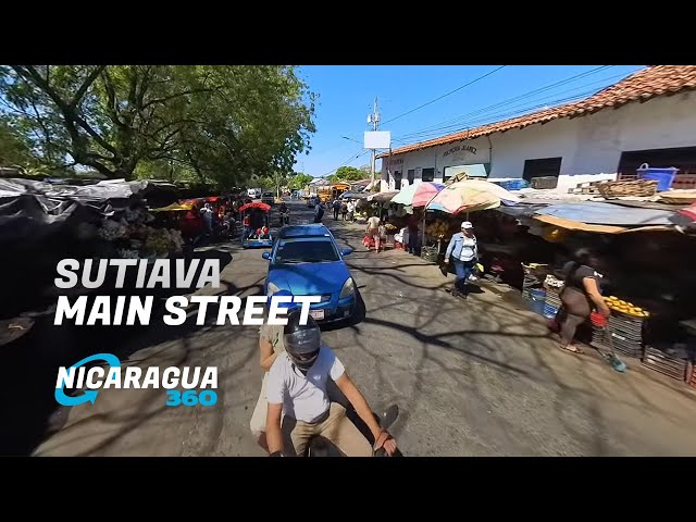 Sutiava Barrio Walk Main Street 🇳🇮 Leon Nicaragua