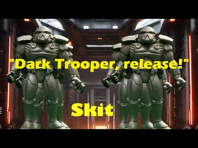 Star Wars Darth Vader Skit #2 - Dark Trooper Project Gets Tested