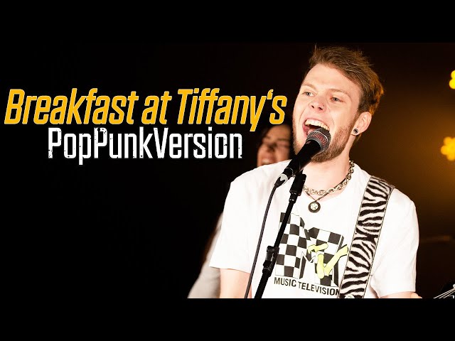 Breakfast at Tiffany's ROCK COVER (Deep blue something) | Punk goes 90s