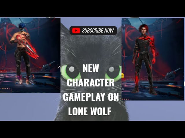 || FREE FIRE NEW CHARACTER GAMEPLAY VIDEO ON LONE WOLF OB 40 COMING UPDATES ☠️👿 || NEW REVENGE VIDEO