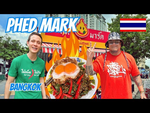 SPICIEST Food at Mark Wiens Restaurant #phedmark #markwiens #bangkokfood #polytube #bangkok #spicy