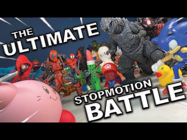 THE ULTIMATE STOPMOTION BATTLE