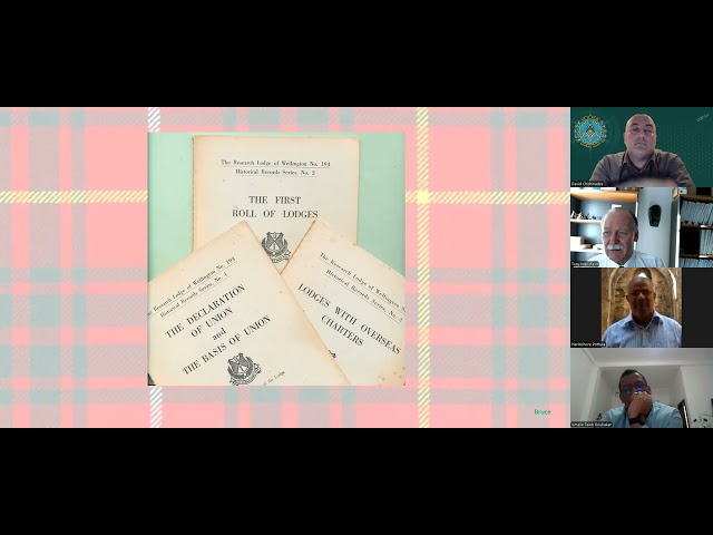 Sapere Aude 425 - Scottish Freemasonry in New Zealand by Bro. Tony Mansfield