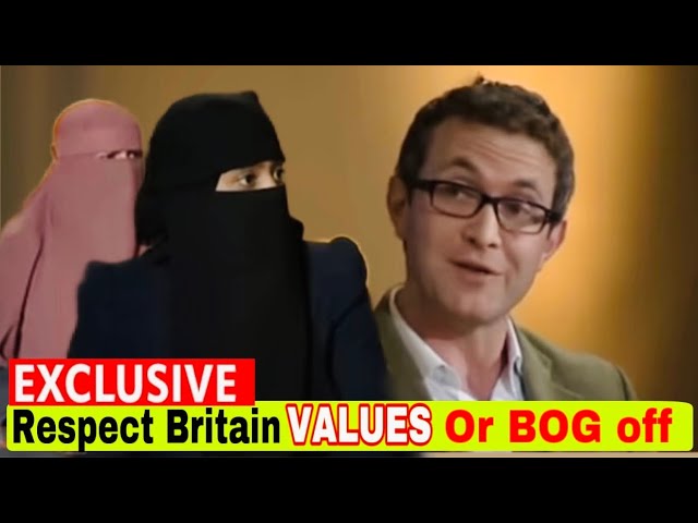 "NIQAB is Highly UNDESIRABLE", Douglas Murray EDUCATES Muslim Activist Wearing Niqab in Britain