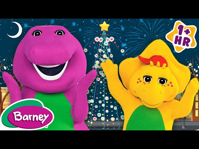 New Year's Countdown  for Children | Dance Party for Kids | Barney Nursery Rhymes and Kids Songs