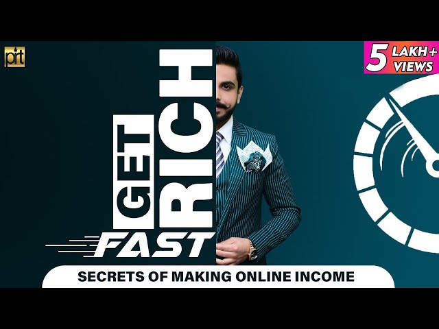 Get Rich Fast | How to Earn Money Online? 💰