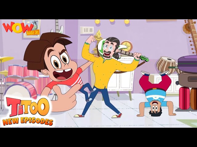 Titoo Aur Naya Padosi | Episode 13 | Titoo New Season 12 | Titoo Cartoon in Hindi | Wow Kidz Jr