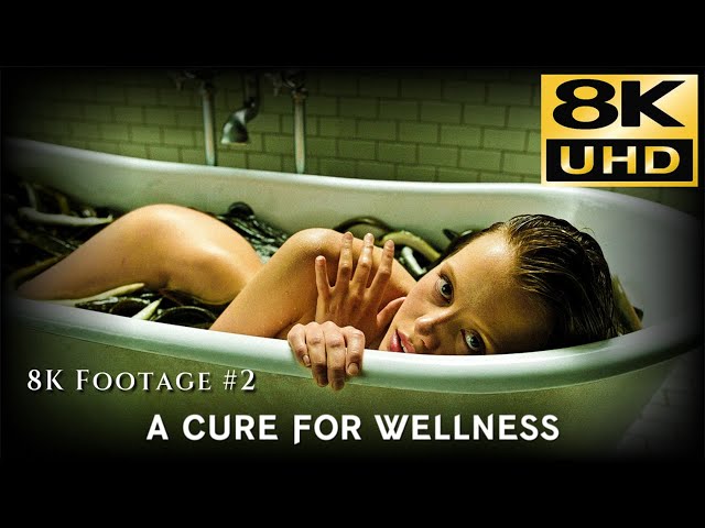 8K Demo & Test Video - A Cure for Wellness (2016) Footage#2 Eng, Kor, Jap subtitle