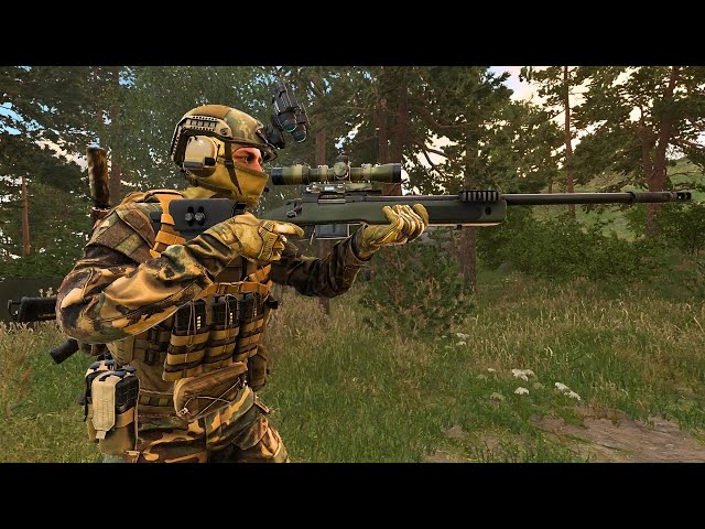 Real Soldier Plays Arma Reforger | Solo PvE | Tactical Gameplay