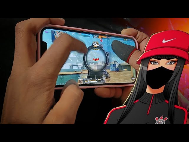 FREE FIRE LIVE : NEW CS - RANK PLAYING _ I PHONE 12 HANDCAM GAMEPLAY