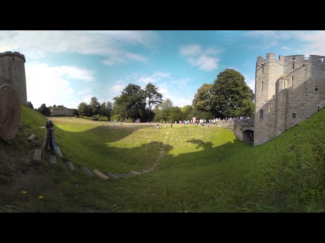 🏰 Warwick Castle - Medieval Heritage - 3D 360 video by Vuze Camera