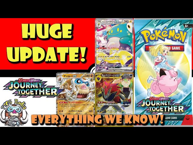 Everything We Know About Journey Together! Big Update! This Set Will be HUGE! (Pokémon TCG News)