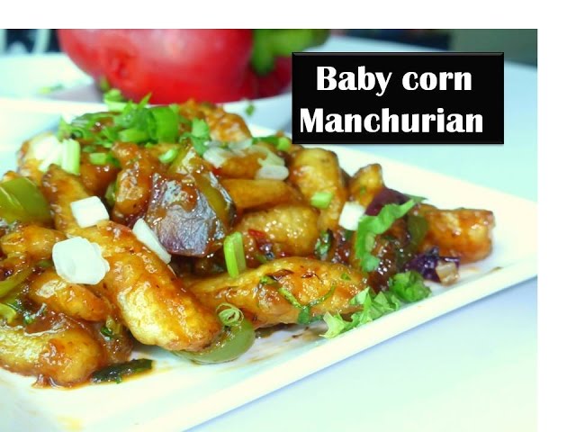 Babycorn Manchurian dry|  secret Restuarant style to get crispier baby corn |Indo chinese cuisine