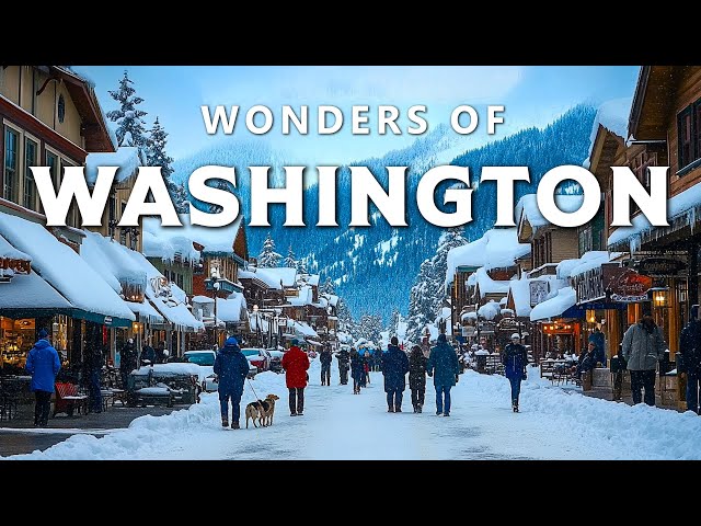 Wonders of Washington 😱 The Most Unbelievable Wonders of Washington 🌍 Travel 4K