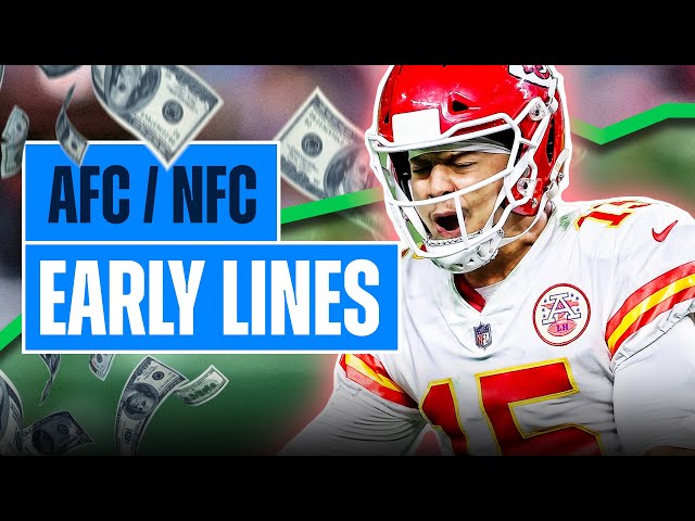 NFL Playoffs Conference Championships Early Picks | Line Movement Predictions (2025)