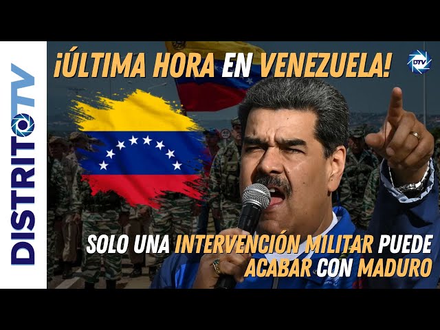 🔴¡ÚLTIMA HORA DE VENEZUELA!🔴 SOLO UNA INTERVECNIÓN MILITAR ACABARÍA CON MADURO