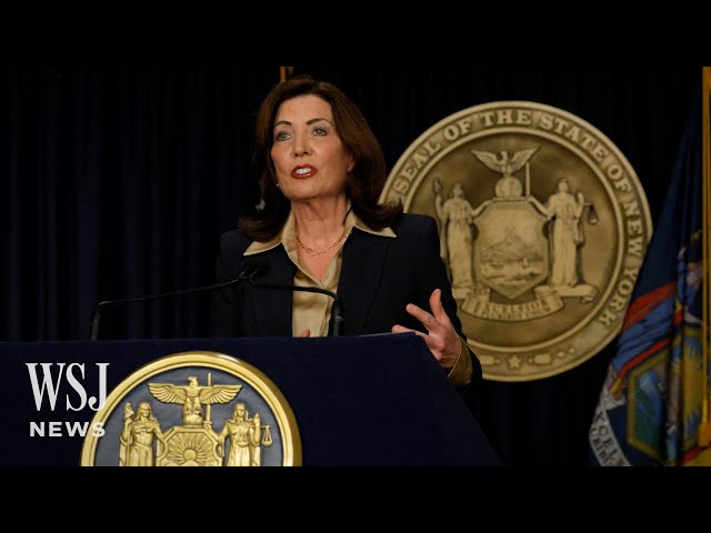 New York Gov. Kathy Hochul Says She Won’t Remove NYC Mayor Eric Adams | WSJ News